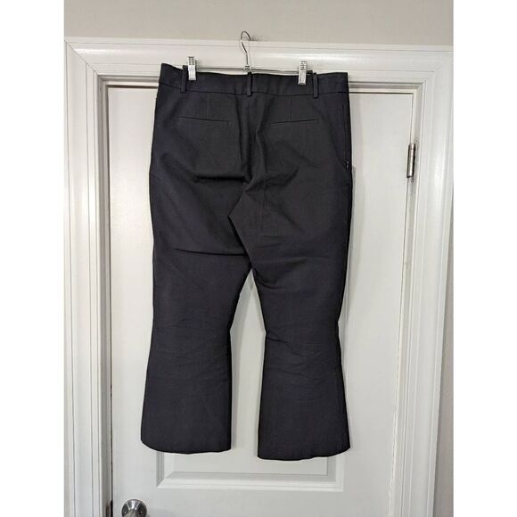 Frame Le Crop Mini Boot Pants women's size 14 black office career - Picture 7 of 9